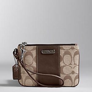 Coach wristlet